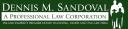 Dennis M. Sandoval, a Professional Law Corporation logo